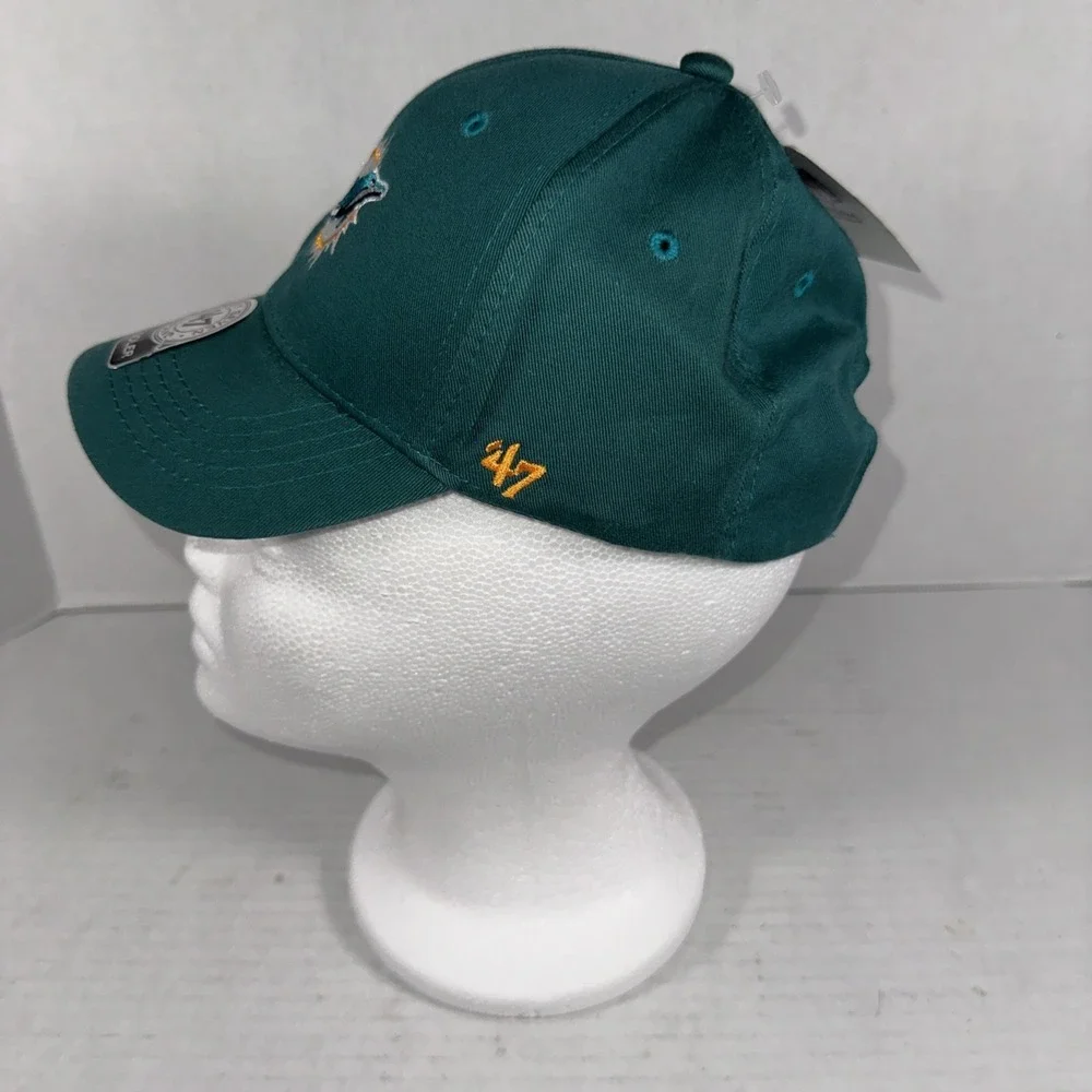 NFL Miami Dolphins '47‎ Brand Turquoise Baby Infant Baseball Hat Cap One Size